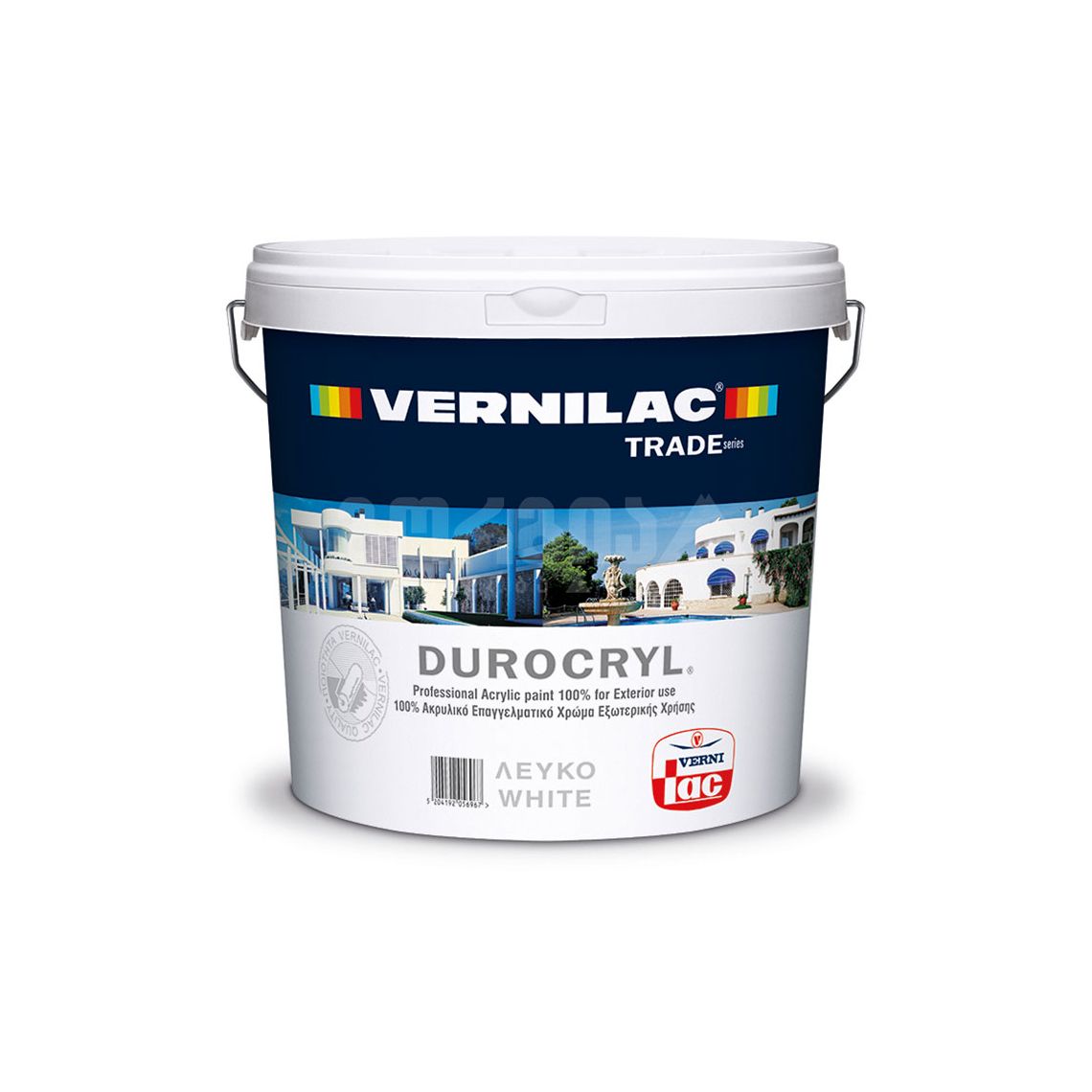 წყალემულსია DUROCRYL 0.75 ლ. — ექსტერიერის საღებავი